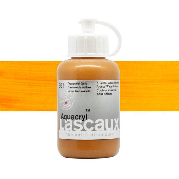 Lascaux Aquacryl Sıvı Akrilik Boya 85 Ml Transoxide Yellow - 1