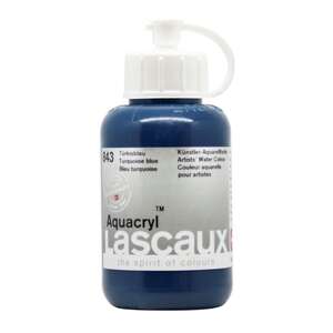 Lascaux Aquacryl Sıvı Akrilik Boya 85 Ml Turquoise Blue - 2