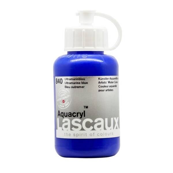 Lascaux Aquacryl Sıvı Akrilik Boya 85 Ml Ultramarine Blue