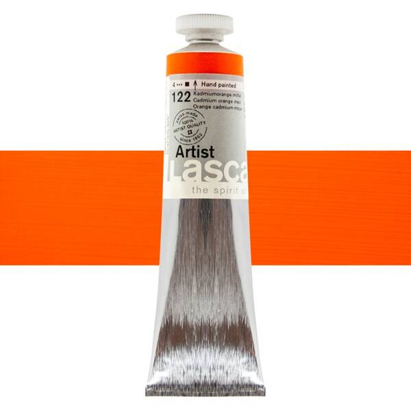 Lascaux Artist Akrilik Boya 200 Ml S4 Cadmium Orange Medium - 1