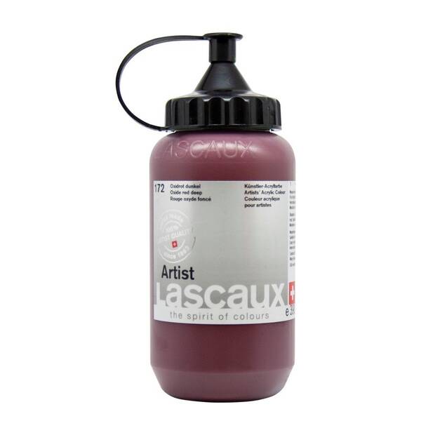 Lascaux Artist Akrilik Boya 390 Ml Seri 1 Oxide Red Deep - 2