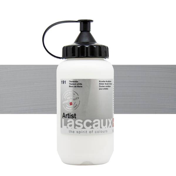 Lascaux Artist Akrilik Boya 390 Ml Seri 1 Titanium White - 1