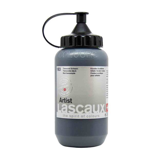 Lascaux Artist Akrilik Boya 390 Ml Seri 1 Transoxide Black - 2