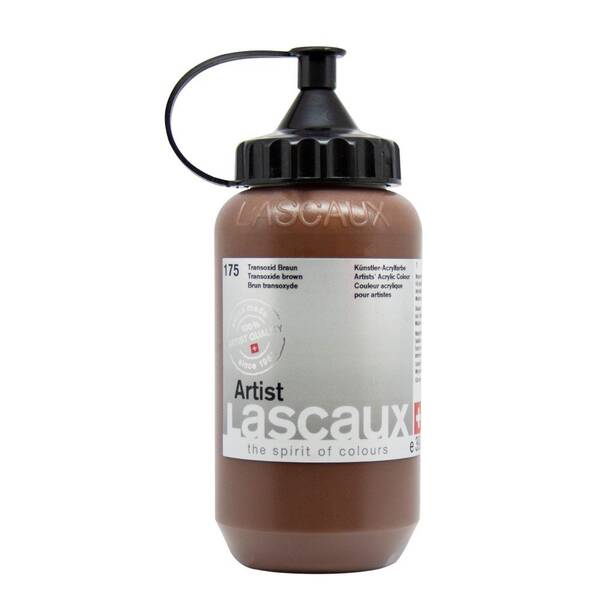 Lascaux Artist Akrilik Boya 390 Ml Seri 1 Transoxide Brown - 2