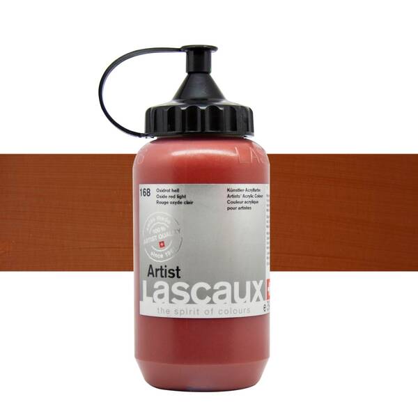 Lascaux Artist Akrilik Boya 390 Ml Seri 2 Oxide Red Light - 1