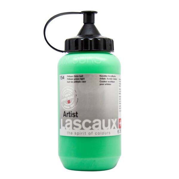 Lascaux Artist Akrilik Boya 390 Ml Seri 2 Phthalo Green Light - 2