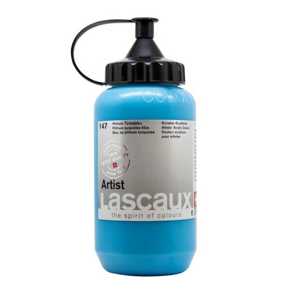 Lascaux Artist Akrilik Boya 390 Ml Seri 2 Phthalo Turquoise Blue