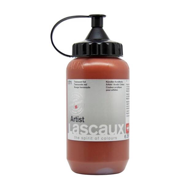 Lascaux Artist Akrilik Boya 390 Ml Seri 2 Transoxide Red - 2