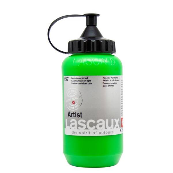 Lascaux Artist Akrilik Boya 390 Ml Seri 3 Cadmium Green Light - 2