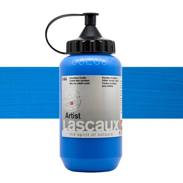 Lascaux Artist Akrilik Boya 390 Ml Seri 3 Cobalt Blue Cerulean - 1