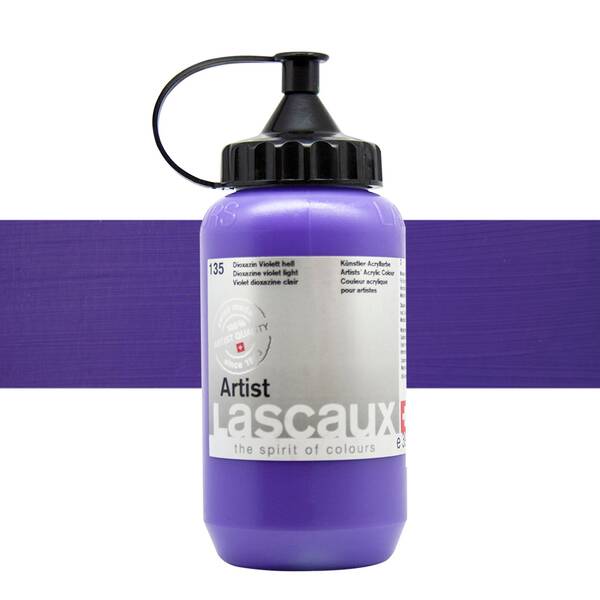 Lascaux Artist Akrilik Boya 390 Ml Seri 3 Dioxazine Violet Light - 1