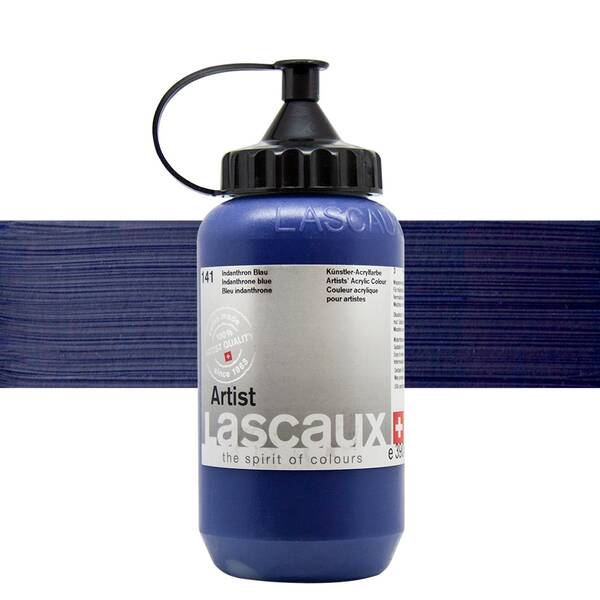 Lascaux Artist Akrilik Boya 390 Ml Seri 3 Indanthrone Blue - 1