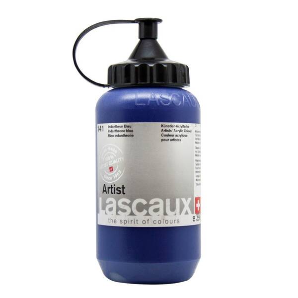 Lascaux Artist Akrilik Boya 390 Ml Seri 3 Indanthrone Blue - 2