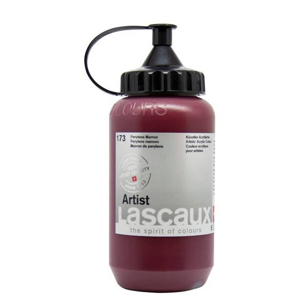 Lascaux Artist Akrilik Boya 390 Ml Seri 3 Perylene Maroon - 2