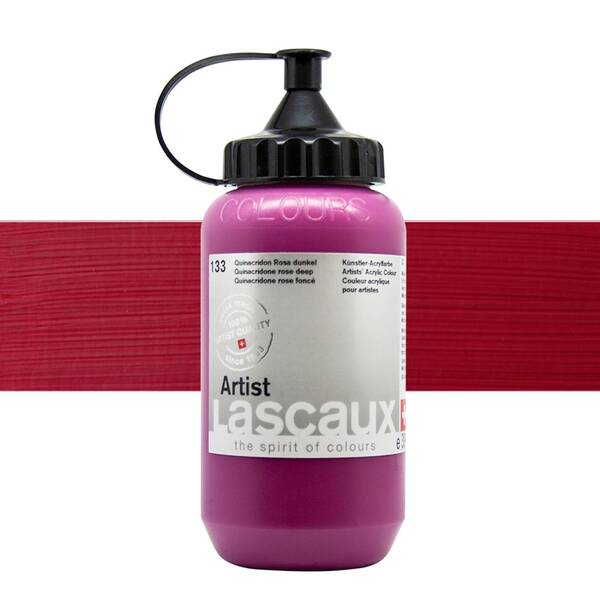 Lascaux Artist Akrilik Boya 390 Ml Seri 3 Quinacridone Rose Deep - 1