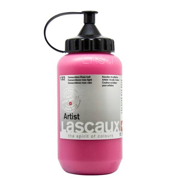 Lascaux Artist Akrilik Boya 390 Ml Seri 3 Quinacridone Rose Light - 2