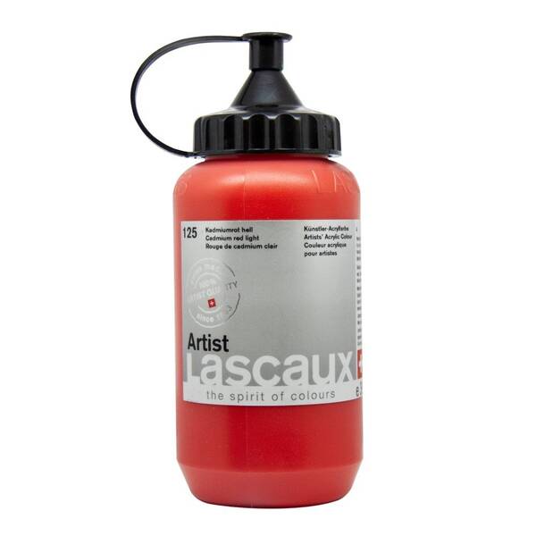 Lascaux Artist Akrilik Boya 390 Ml Seri 4 Cadmium Red Light - 2