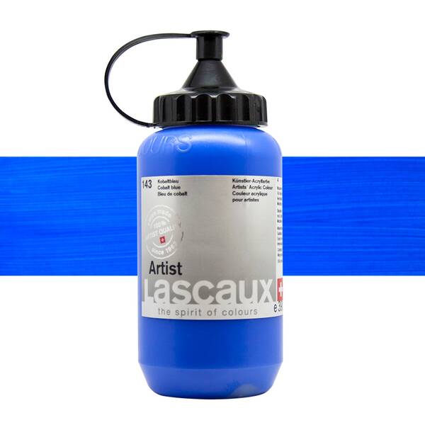 Lascaux Artist Akrilik Boya 390 Ml Seri 4 Cobalt Blue - 1