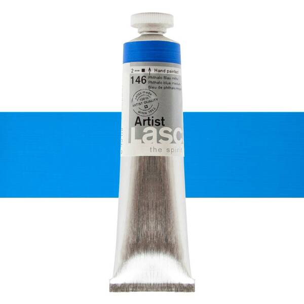 Lascaux Artist Akrilik Boya 45 Ml S2 Phthalo Blue Medium - 1