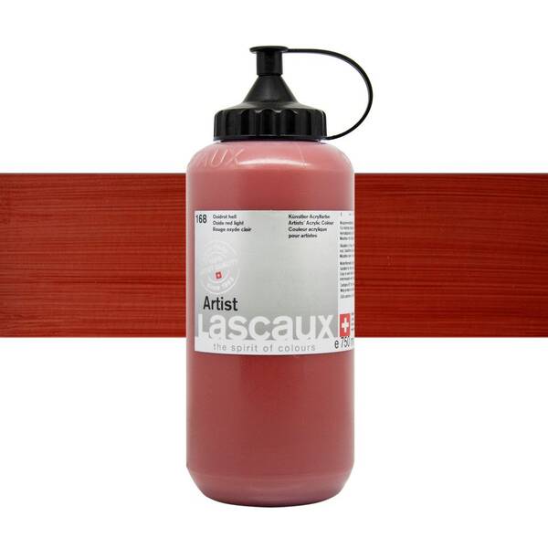 Lascaux Artist Akrilik Boya 750 Ml Seri 1 Oxide Red Light - 1