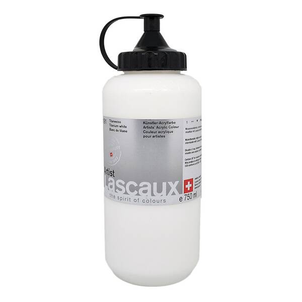 Lascaux Artist Akrilik Boya 750 Ml Seri 1 Titanium White - 1