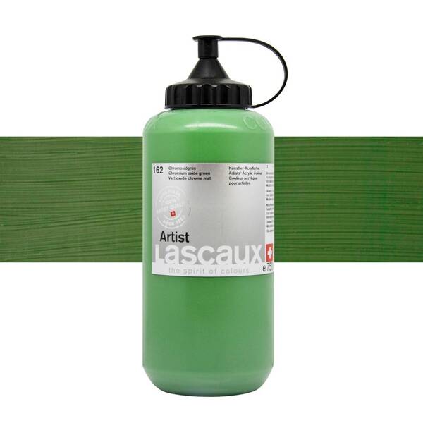 Lascaux Artist Akrilik Boya 750 Ml Seri 2 Chrom Oxide Green - 1