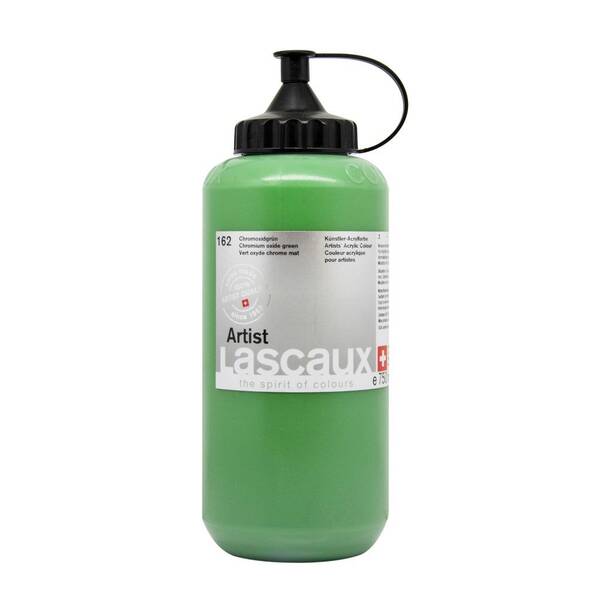 Lascaux Artist Akrilik Boya 750 Ml Seri 2 Chrom Oxide Green - 2