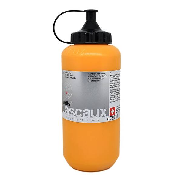 Lascaux Artist Akrilik Boya 750 Ml Seri 2 Diarylide Yellow - 1