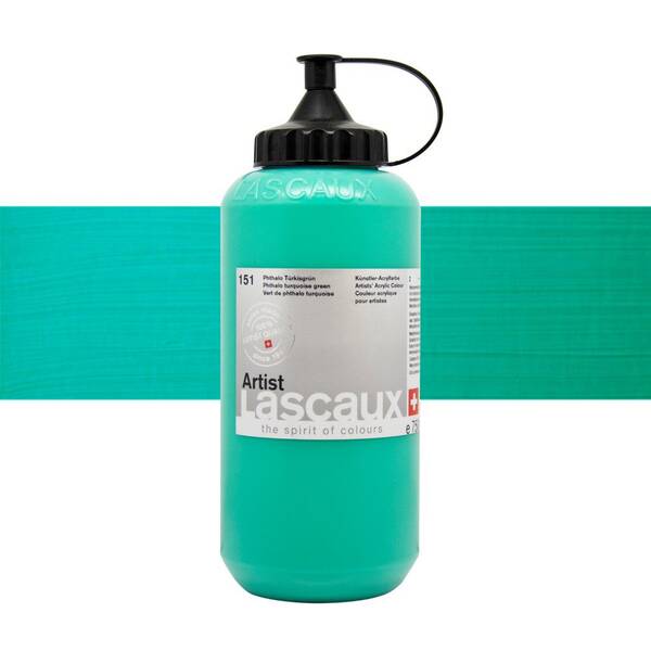 Lascaux Artist Akrilik Boya 750 Ml Seri 2 Phthalo Turquoise Green - 1