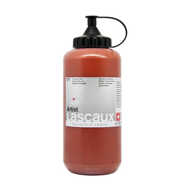 Lascaux Artist Akrilik Boya 750 Ml Seri 2 Transoxide Red - 2