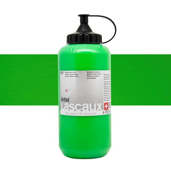 Lascaux Artist Akrilik Boya 750 Ml Seri 3 Cadmium Green Light - 1