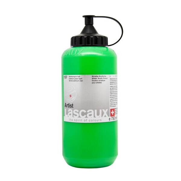 Lascaux Artist Akrilik Boya 750 Ml Seri 3 Cadmium Green Light - 2