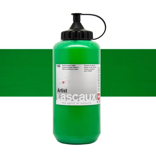 Lascaux Artist Akrilik Boya 750 Ml Seri 3 Cadmium Green Medium - 1