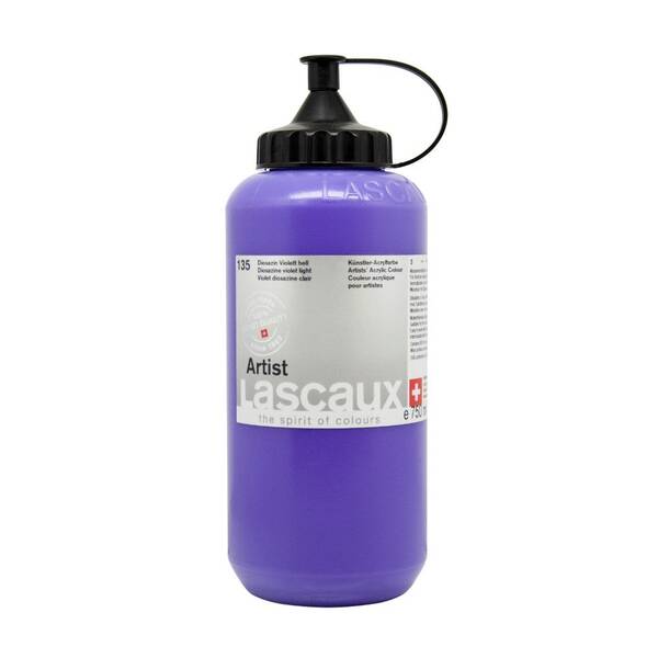 Lascaux Artist Akrilik Boya 750 Ml Seri 3 Dioxazine Violet Light - 2