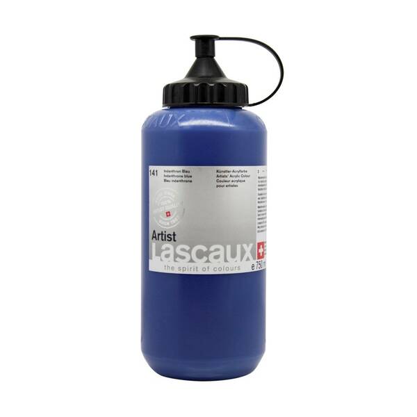 Lascaux Artist Akrilik Boya 750 Ml Seri 3 Indanthrone Blue - 2