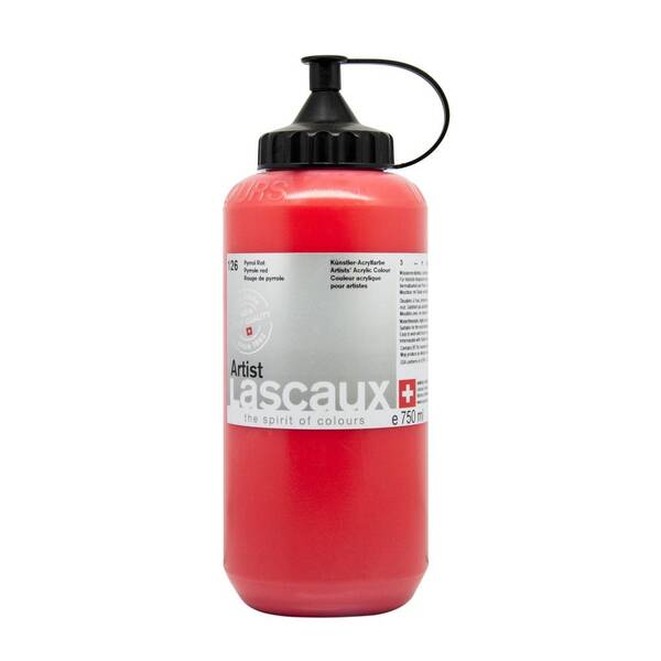 Lascaux Artist Akrilik Boya 750 Ml Seri 3 Pyrrole Red - 2