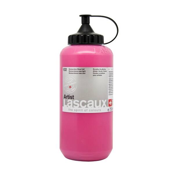 Lascaux Artist Akrilik Boya 750 Ml Seri 3 Quinacridone Rose Light - 2