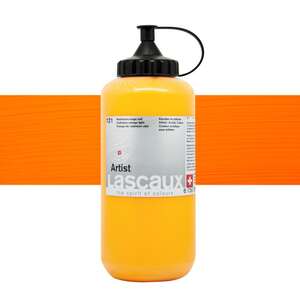 Lascaux - Lascaux Artist Akrilik Boya 750 Ml Seri 4 Cadmium Orange Light