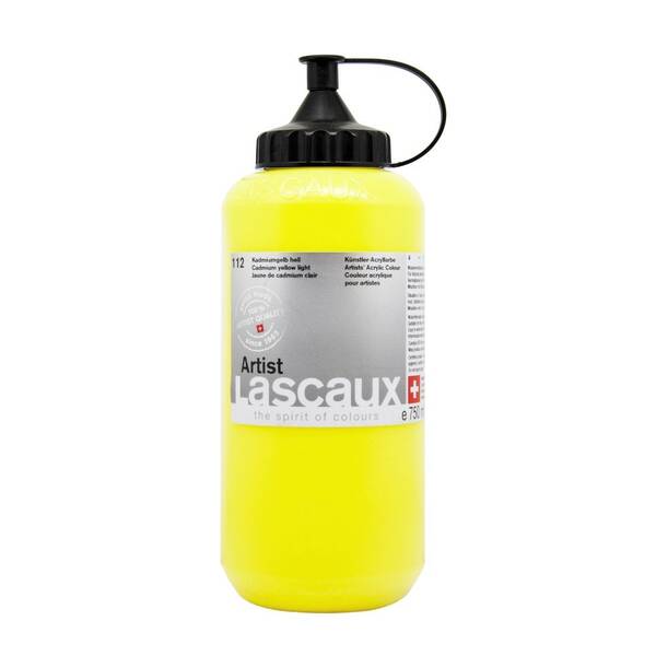 Lascaux Artist Akrilik Boya 750 Ml Seri 4 Cadmium Yellow Light - 2