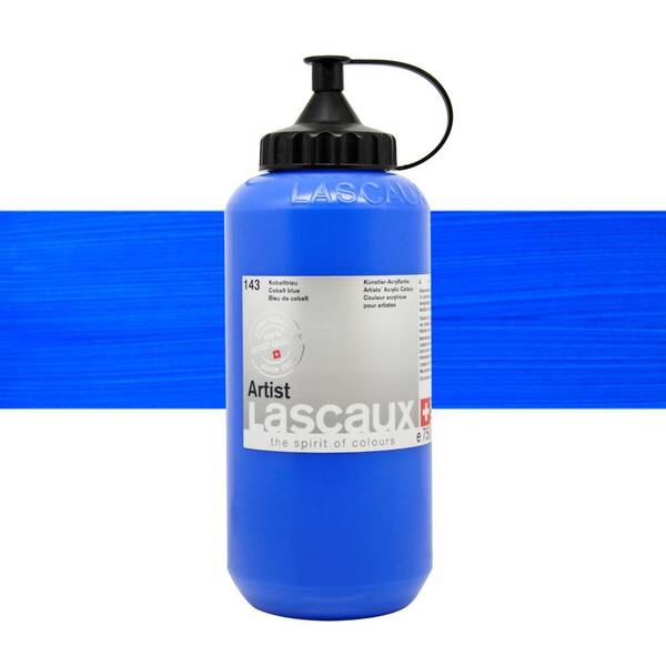 Lascaux Artist Akrilik Boya 750 Ml Seri 4 Cobalt Blue - 1