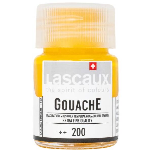 Lascaux Guaj Boya 16 Ml Golden Yellow No:200 - 1