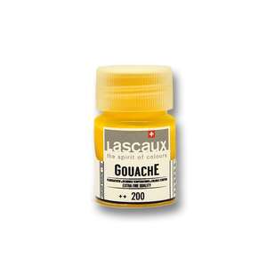 Lascaux - Lascaux Guaj Boya 16 Ml Golden Yellow No:200