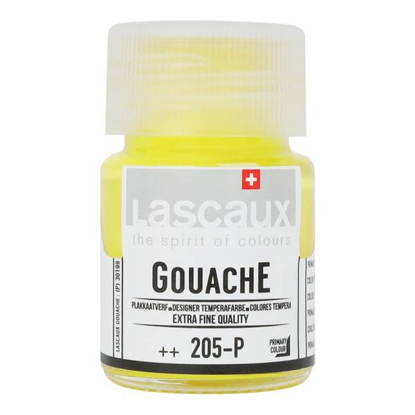 Lascaux Guaj Boya 16 Ml Primary Yellow No:205-P - 1