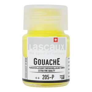 Lascaux - Lascaux Guaj Boya 16 Ml Primary Yellow No:205-P