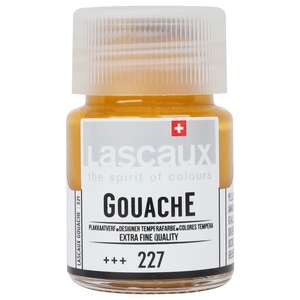 Lascaux Guaj Boya 16 Ml Yellow Ochre No:227 - Lascaux