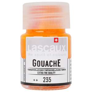 Lascaux Guaj Boya 16 Ml Orange No:235 - Lascaux