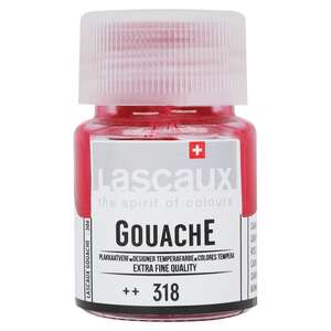 Lascaux Guaj Boya 16 Ml Carmine Red No:318 - Lascaux