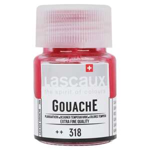 Lascaux - Lascaux Guaj Boya 16 Ml Carmine Red No:318