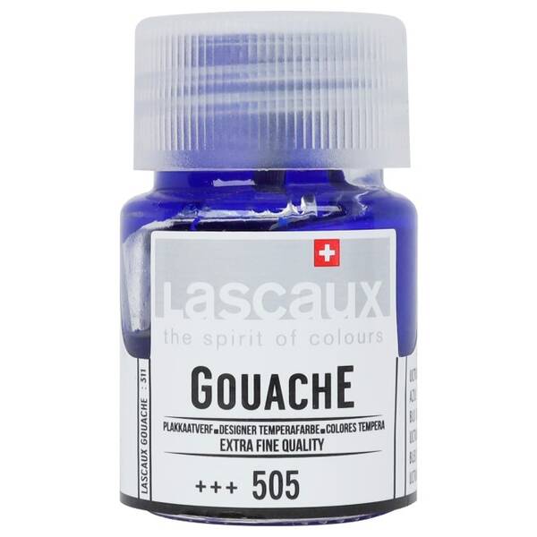 Lascaux Guaj Boya 16 Ml Ultramarine Blue No:505 - 1