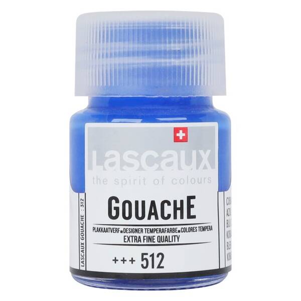 Lascaux Guaj Boya 16 Ml Cobalt Blue No:512 - 1